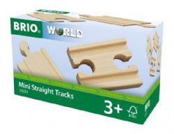 BRIO - MINI RAILS DROITES